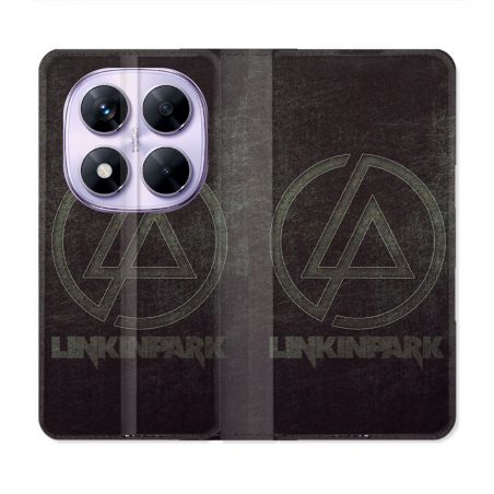 Housse Cuir Portefeuille Pour Xiaomi Redmi Note 14 PRO 5G Musique Rock Linkin Park