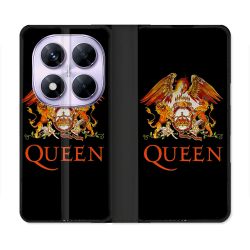 Housse Cuir Portefeuille Pour Xiaomi Redmi Note 14 PRO 5G Musique Rock Queen