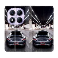 Housse Cuir Portefeuille Pour Xiaomi Redmi Note 14 PRO 5G Porsche 911