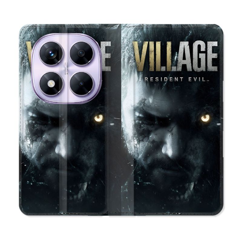 Housse Cuir Portefeuille Pour Xiaomi Redmi Note 14 PRO 5G Resident Evil