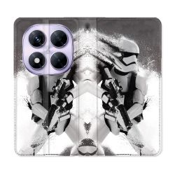 Housse Cuir Portefeuille Pour Xiaomi Redmi Note 14 PRO 5G Star Wars - Trooper