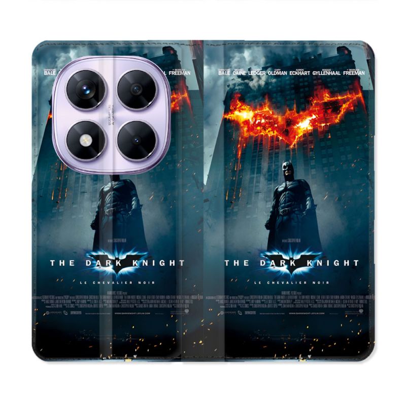 Housse Cuir Portefeuille Pour Xiaomi Redmi Note 14 PRO 5G The Dark Night