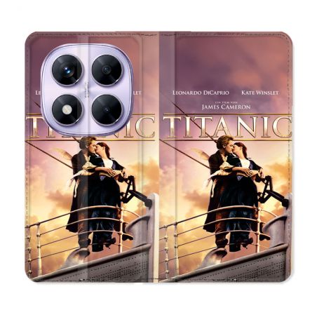 Housse Cuir Portefeuille Pour Xiaomi Redmi Note 14 PRO 5G Titanic