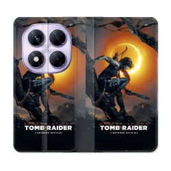 Housse Cuir Portefeuille Pour Xiaomi Redmi Note 14 PRO 5G Tomb Raider