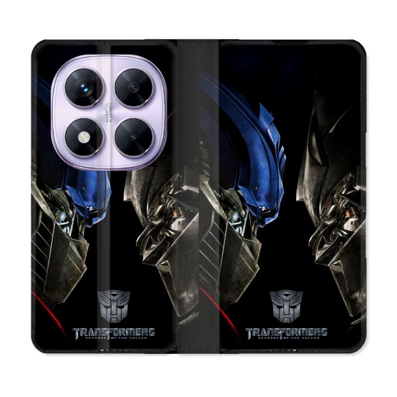 Housse Cuir Portefeuille Pour Xiaomi Redmi Note 14 PRO 5G Transformers