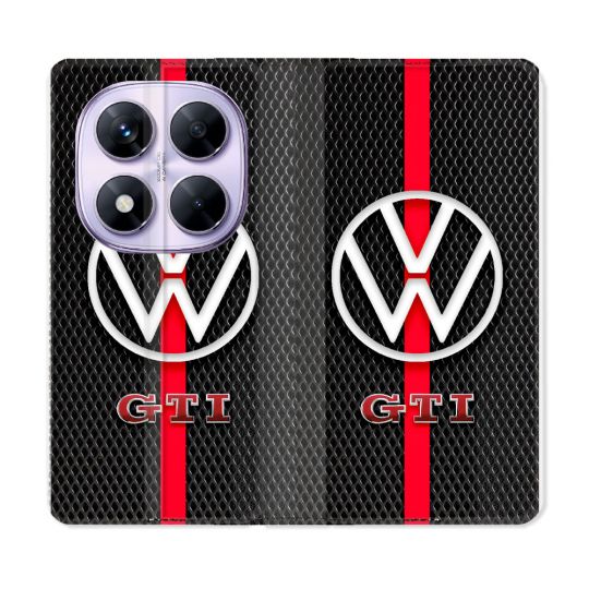 Housse Cuir Portefeuille Pour Xiaomi Redmi Note 14 PRO 5G Volkwagen Line