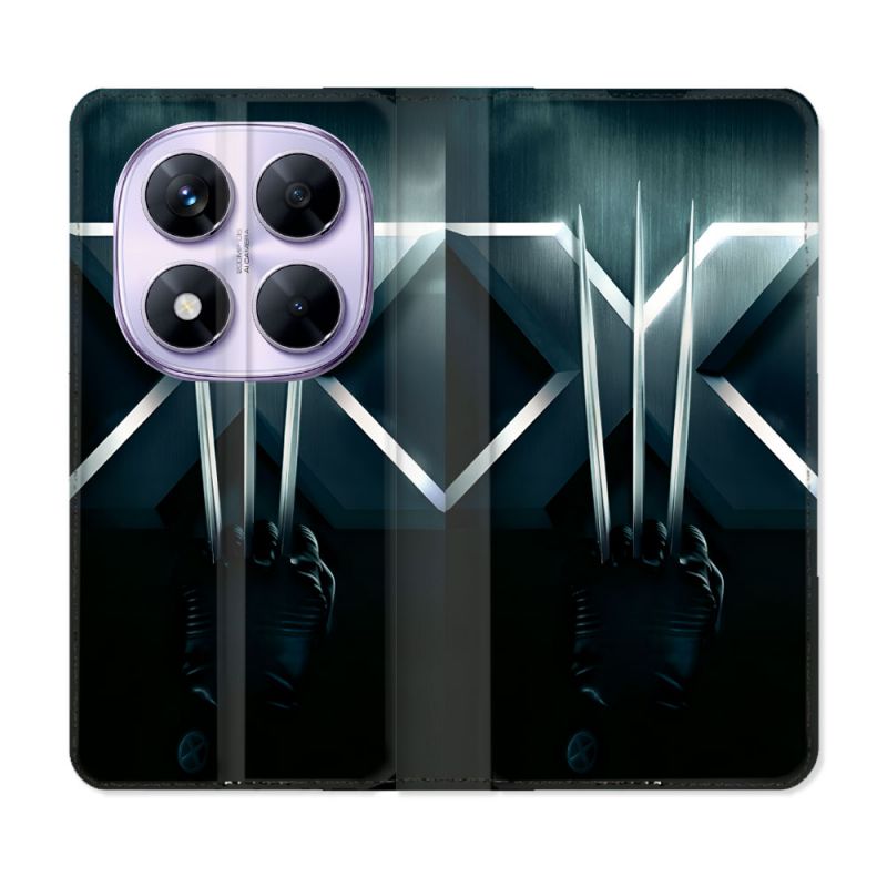 Housse Cuir Portefeuille Pour Xiaomi Redmi Note 14 PRO 5G Xmen