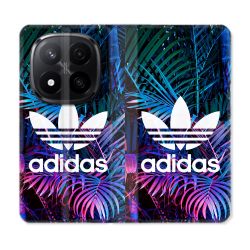 Housse Cuir Portefeuille Pour Xiaomi Redmi Note 14 PRO PLUS 5G Adidas Palmier