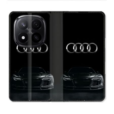 Housse Cuir Portefeuille Pour Xiaomi Redmi Note 14 PRO PLUS 5G Audi