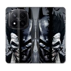 Housse Cuir Portefeuille Pour Xiaomi Redmi Note 14 PRO PLUS 5G Batman Joker