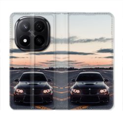 Housse Cuir Portefeuille Pour Xiaomi Redmi Note 14 PRO PLUS 5G BMW Serie
