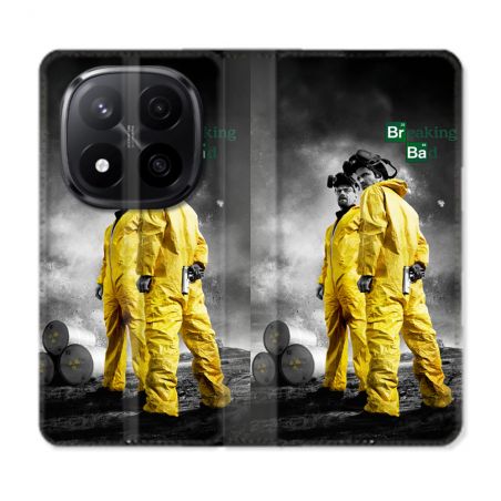 Housse Cuir Portefeuille Pour Xiaomi Redmi Note 14 PRO PLUS 5G Breaking Bad Affiche