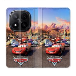 Housse Cuir Portefeuille Pour Xiaomi Redmi Note 14 PRO PLUS 5G Cars Affiche