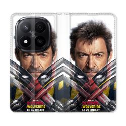 Housse Cuir Portefeuille Pour Xiaomi Redmi Note 14 PRO PLUS 5G Deadpool Affiche