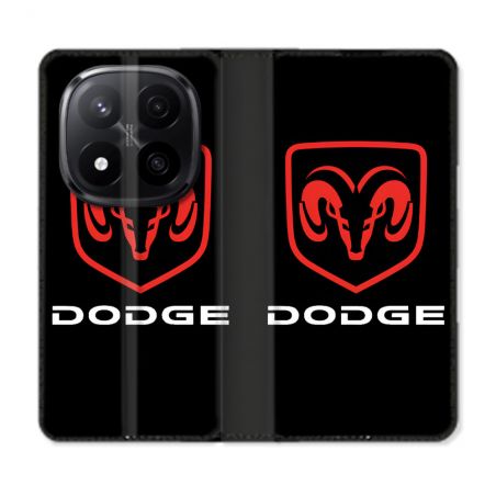 Housse Cuir Portefeuille Pour Xiaomi Redmi Note 14 PRO PLUS 5G Dodge