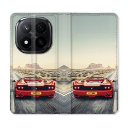 Housse Cuir Portefeuille Pour Xiaomi Redmi Note 14 PRO PLUS 5G Ferrari F50