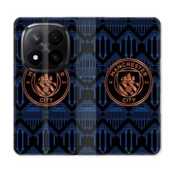 Housse Cuir Portefeuille Pour Xiaomi Redmi Note 14 PRO PLUS 5G Foot Manchester City