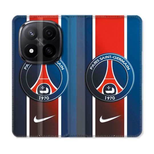 Housse Cuir Portefeuille Pour Xiaomi Redmi Note 14 PRO PLUS 5G Foot PSG 1970