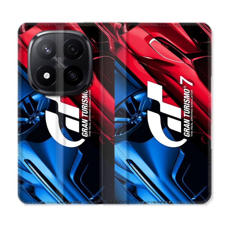 Housse Cuir Portefeuille Pour Xiaomi Redmi Note 14 PRO PLUS 5G Gran Turismo