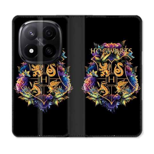 Housse Cuir Portefeuille Pour Xiaomi Redmi Note 14 PRO PLUS 5G Harry Potter Hogwarts