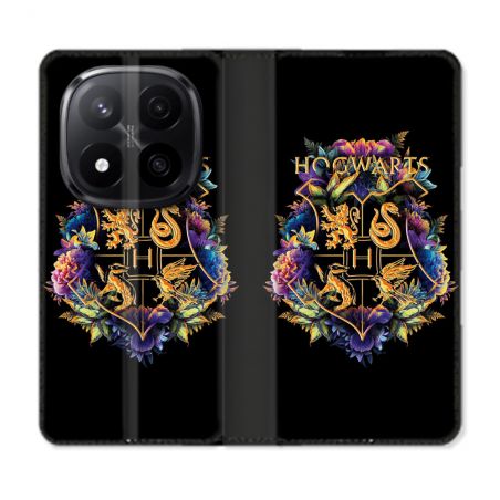 Housse Cuir Portefeuille Pour Xiaomi Redmi Note 14 PRO PLUS 5G Harry Potter Hogwarts