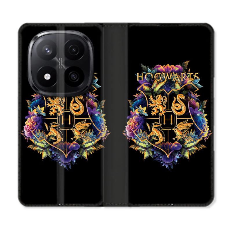Housse Cuir Portefeuille Pour Xiaomi Redmi Note 14 PRO PLUS 5G Harry Potter Hogwarts