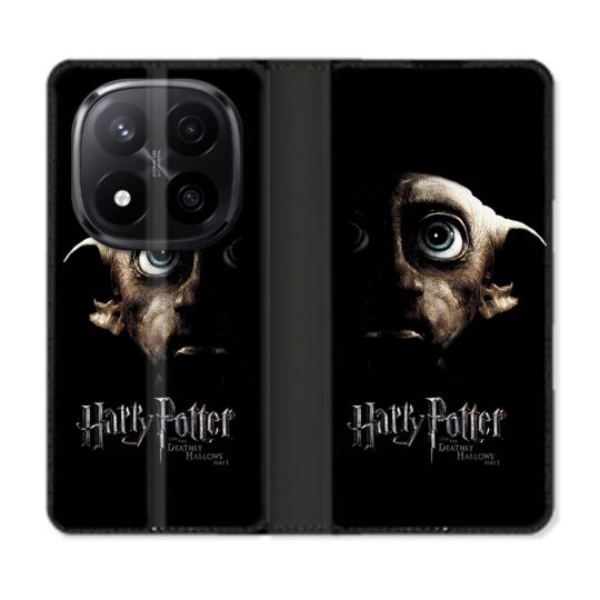 Housse Cuir Portefeuille Pour Xiaomi Redmi Note 14 PRO PLUS 5G Harry Potter Hollows Dobby