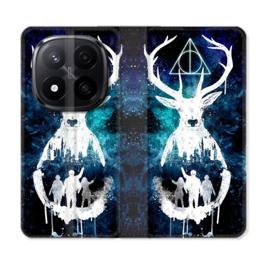 Housse Cuir Portefeuille Pour Xiaomi Redmi Note 14 PRO PLUS 5G Harry Potter Patronome