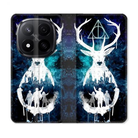 Housse Cuir Portefeuille Pour Xiaomi Redmi Note 14 PRO PLUS 5G Harry Potter Patronome