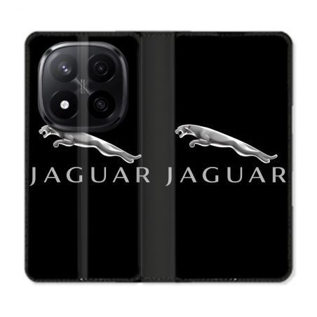 Housse Cuir Portefeuille Pour Xiaomi Redmi Note 14 PRO PLUS 5G Jaguar