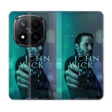 Housse Cuir Portefeuille Pour Xiaomi Redmi Note 14 PRO PLUS 5G John Wick