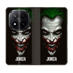 Housse Cuir Portefeuille Pour Xiaomi Redmi Note 14 PRO PLUS 5G Joker Noir