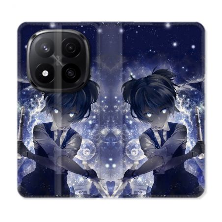 Housse Cuir Portefeuille Pour Xiaomi Redmi Note 14 PRO PLUS 5G Manga Assassination Classroom Nagisa