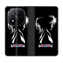 Housse Cuir Portefeuille Pour Xiaomi Redmi Note 14 PRO PLUS 5G Manga Bleach Duo