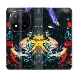 Housse Cuir Portefeuille Pour Xiaomi Redmi Note 14 PRO PLUS 5G Manga Boruto Eclair