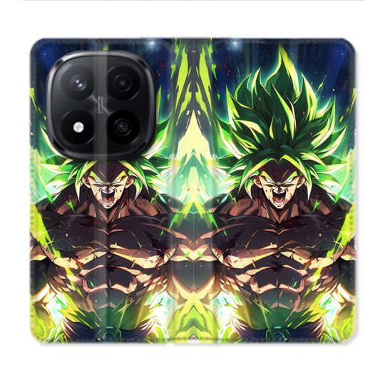 Housse Cuir Portefeuille Pour Xiaomi Redmi Note 14 PRO PLUS 5G Manga Dragon Ball Broly