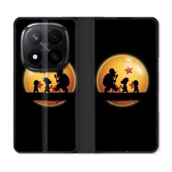 Housse Cuir Portefeuille Pour Xiaomi Redmi Note 14 PRO PLUS 5G Manga Dragon Ball Vintage