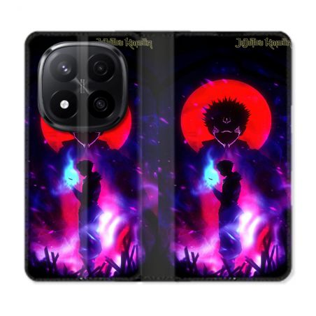 Housse Cuir Portefeuille Pour Xiaomi Redmi Note 14 PRO PLUS 5G Manga Jujutsu Kaisen Itadori Sukuna