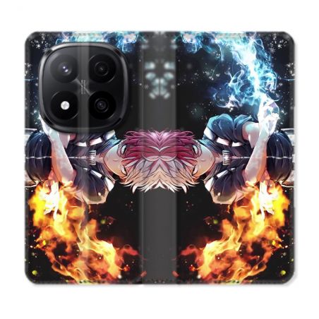 Housse Cuir Portefeuille Pour Xiaomi Redmi Note 14 PRO PLUS 5G Manga My Hero Academia Shoto