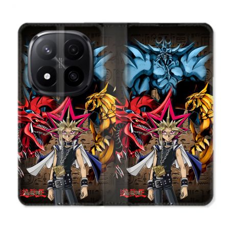 Housse Cuir Portefeuille Pour Xiaomi Redmi Note 14 PRO PLUS 5G Manga Yu Gi Oh