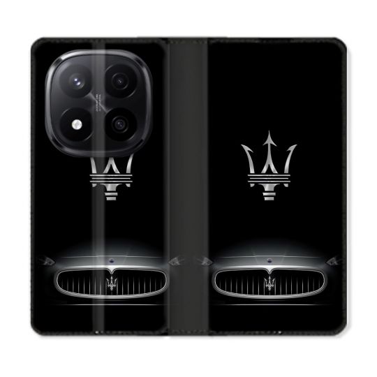 Housse Cuir Portefeuille Pour Xiaomi Redmi Note 14 PRO PLUS 5G Maserati