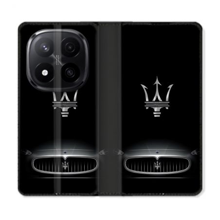 Housse Cuir Portefeuille Pour Xiaomi Redmi Note 14 PRO PLUS 5G Maserati