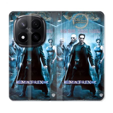 Housse Cuir Portefeuille Pour Xiaomi Redmi Note 14 PRO PLUS 5G Matrix Affiche