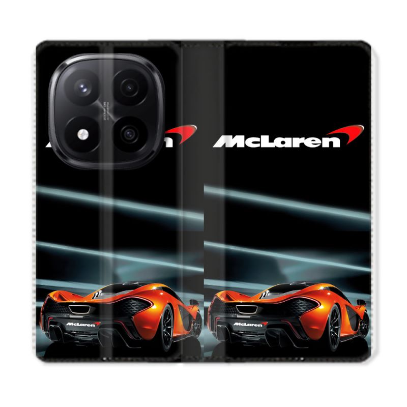 Housse Cuir Portefeuille Pour Xiaomi Redmi Note 14 PRO PLUS 5G Mc Laren