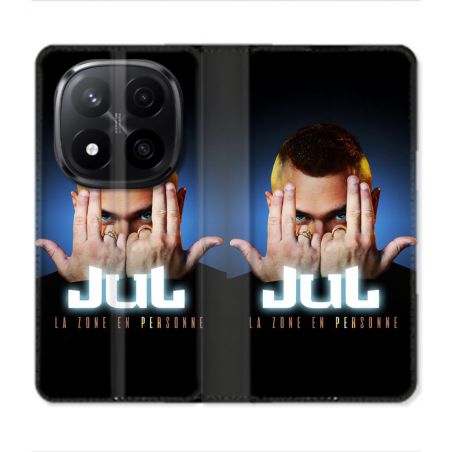 Housse Cuir Portefeuille Pour Xiaomi Redmi Note 14 PRO PLUS 5G Musique Jul Signe