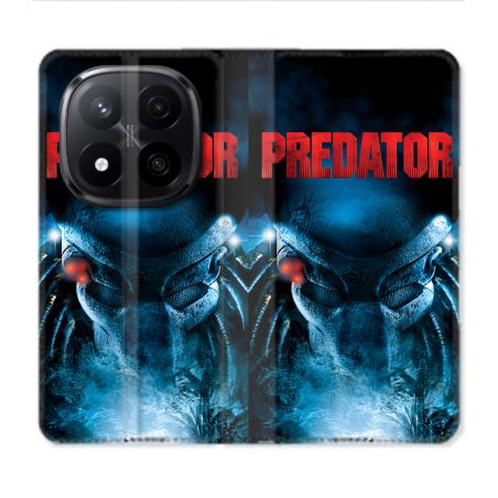 Housse Cuir Portefeuille Pour Xiaomi Redmi Note 14 PRO PLUS 5G Predator Affiche