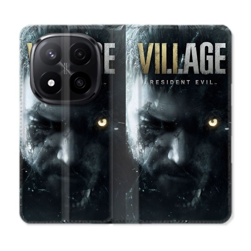 Housse Cuir Portefeuille Pour Xiaomi Redmi Note 14 PRO PLUS 5G Resident Evil