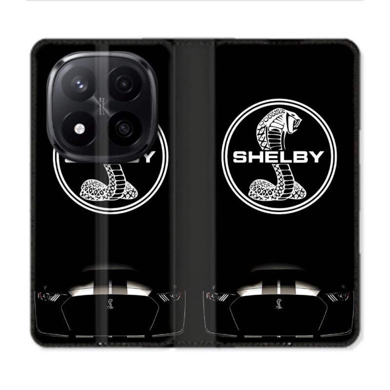 Housse Cuir Portefeuille Pour Xiaomi Redmi Note 14 PRO PLUS 5G Shelby