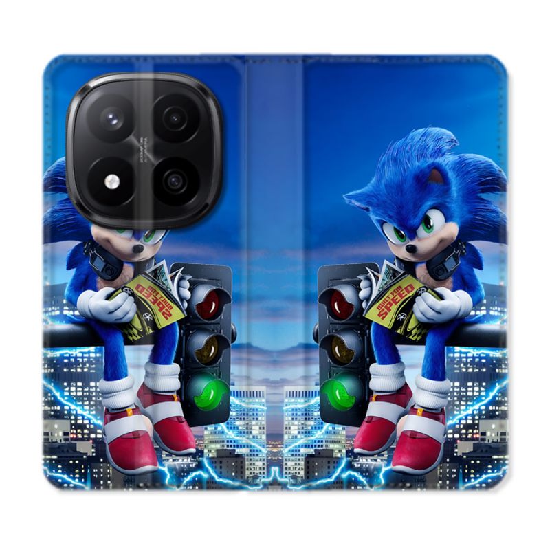 Housse Cuir Portefeuille Pour Xiaomi Redmi Note 14 PRO PLUS 5G Sonic