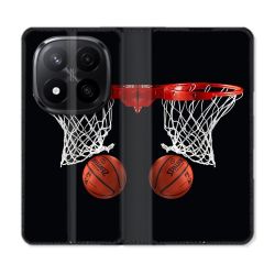 Housse Cuir Portefeuille Pour Xiaomi Redmi Note 14 PRO PLUS 5G Sport Basket Panier